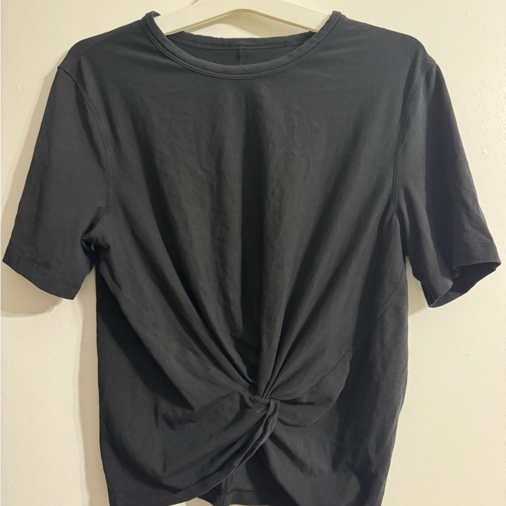 lululemon athletica Black Knot Detail Tee